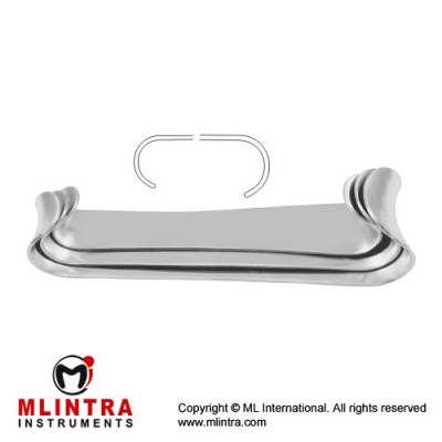 Roux Retractor Fig. 2 Stainless Steel, 15 cm - 6"